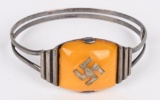 WWII NAZI GERMAN NSDAP SWASTIKA BRACELET WW2