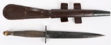 WWII BRITISH FAIRBAIRN SYKES B2 2nd PATTERN KNIFE