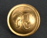 CIVIL WAR CONFEDERATE RIFLEMAN R BUTTON VAN WART