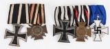 WWI & WWII NAZI GERMAN MEDAL BAR LOT IRON CROSS