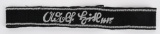 WWII NAZI GERMAN ADOLF HITLER OFFICER'S CUFFTITLE