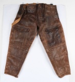 WWII US BOMBER CREW TROUSERS W SUSPENDERS WW2