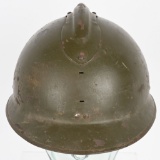 WWII M26 ADRIAN INFANTRY HELMET WITH LINER WW2