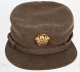 US WWII WAC ENLISTED HOBBY HAT DEBWAY 22 1/2 WW2
