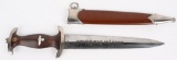 WWII NAZI GERMAN SA OFFICER DAGGER M7/27 WW2