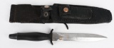GERBER FIGHTING KNIFE NAMED BLADE 4TH INF DIV.