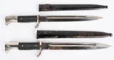 WWII NAZI GERMAN DRESS BAYONET LOT OF 2 WW2
