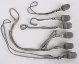 WWII GERMAN DAGGER KNOT LOT OF 6 HEER LUFTWAFFE