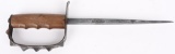 WW1 US ARMY M1917 KNUCKLE KNIFE LF&C WWI