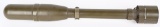 WWII US ARMY BAZOOKA M6A3C ROCKET INERT WW2