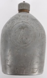 WW1 US ARMY TRENCH ART CANTEEN 5TH INFANTRY 3RD DI