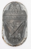 WWII NAZI GERMAN DEMJANSK CAMPAIGN SHIELD WW2