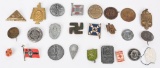 WWII NAZI DRK NSDAP GERMAN LOT OF 25 NAZI TINNIES