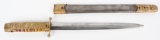 WWII CHINESE NATIONALIST OFFICERS HONOUR DAGGER