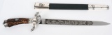 WWII NAZI DELUX HUNTING CUTLASS BY EICKHORN WW2