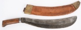 WW1 ERA COLLINS 1005 BOLO KNIFE & SHEATH WWI