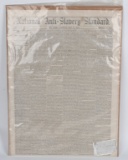 CIVIL WAR NEWSPAPER NATIONAL ANTI-SLAVERY STANDARD