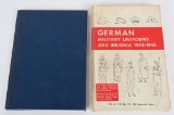WWII NAZI GERMAN TWO UNIFORM REFERENCE BOOKS