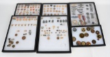 WWII US & BRITISH INSIGNIA RANK INSIGNIA BADGES