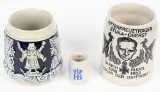 GERMAN BEER STEIN LOT OF 3 ULRICH RUDEL WW2