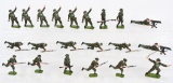21- BRITAINS GAS MASK SOLDIERS