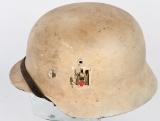 WWII REPRO NAZI GERMAN RED CROSS HELMET W/ LINER