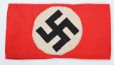WWII NAZI GERMAN NSDAP MEMBER'S ARMBAND WW2