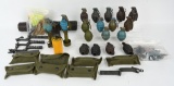 WWII Thru VIETNAM GRENADE LOT AND LAUNCHERS WW2