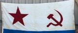 LARGE NAVAL ENSIGN OF THE SOVIET UNION FLAG