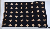 US NAVAL JACK 48 STAR FLAG US NAVY SHIP FLOWN