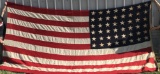 WWII US NAVY ENSIGN US AMERICAN FLAG 48 STAR LOT