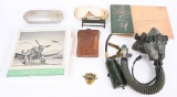 USMC AVIATOR GROUPING WWII THRU POST OXYGEN MASK