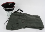WWII REPRO NAZI GERMAN TROUSERS VISOR HAT BADGE