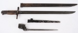 WWII JAPANESE / BRITISH BAYONET LOT WW2