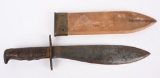 WW1 M1917 A.C.CO BOLO KNIFE W/ SCABBARD 1918 DTD