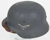WWII NAZI GERMAN REPRO LUFTWAFFE HELMET W/ LINER