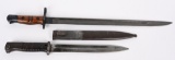WW1 US M1917 REMINGTON & K98 BAYONET WWI WWII