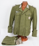 WWII REPRO NAZI GERMAN WEHRMACHT TROPICAL UNIFORM