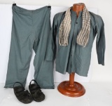 VIETNAMESE VIET CONG UNIFORM HO CHI MINH SANDALS