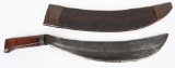 WW1 COLLINS & CO. BOLO KNIFE WITH SHEATH WWI