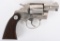 COLT .38 AIRWEIGHT COBRA REVOLVER NICKEL FINISH