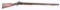 N.Y. MILITIA OFFICERS WAR OF 1812 FLINTLOCK MUSKET