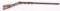 STUNNING DECORATED 1850'S HALF STOCK RIFLE
