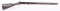 RARE SLOTTER & CO. HALF STOCK PERCUSSION RIFLE