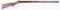 RARE PETERS TEXAS HALF STOCK PERCUSSION RIFLE