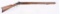 UNMARKED PERCUSSION FULL STOCK SHORT RIFLE