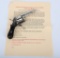 LEFAUCHEUX STYLE FOLDING TRIGGER PINFIRE REVOLVER
