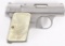 BAUER STAINLESS SEMI AUTOMATIC .25 PISTOL