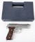 CASED BERETTA STAINLESS MODEL 92FS PISTOL