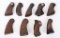 LOT (10{ PRE WAR COLT WALNUT GRIPS